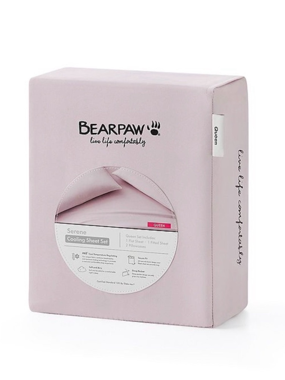 Bearpaw Queen Cooling Sheet Set
